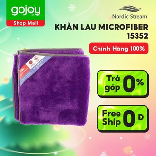 Khăn lau bụi Microfiber Dry NORDIC STREAM 15352 - Hàng chính hãng, bảo hành 04 năm
