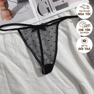 HỎA TỐC CHE TÊN CK051 Quần lót lọt khe lưới xuyên thấu - Chíp Dây Lọt Khe Quyến Rũ Cho Nữ KELLY WANG