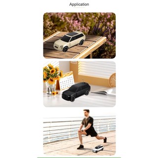 Loa Bluetooth dùng Pin năng lượng mặt trời Kisonli B3 Thiết kế mô hình Ô Tô, Có đèn Pin, hỗ trợ TF/USB/AUX/FM/TWS