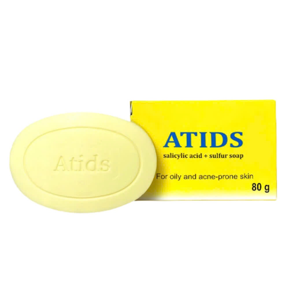 Ảnh Xà phòng tắm Atids Salicylic Acid 2% + Sulfur For Oily And Ance Prone Skin giảm dầu và mụn 80g 1