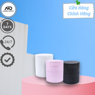 Hũ đựng keo Màu Hồng LASHES SUPPLY loại 1 nhiều màu _ hũ gạo đựng keo
