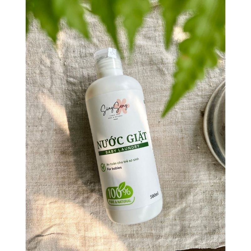 Nước giặt Singsong - 100% tự nhiên cho da nhạy cảm, dị ứng, viêm da