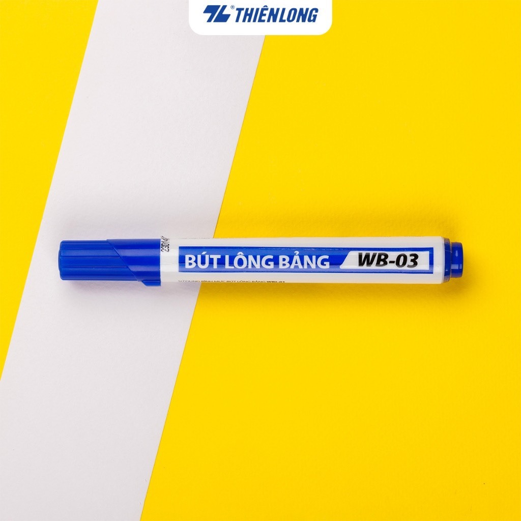 Combo 10 Bút lông viết bảng trắng Thieen Loong WB-03 - Bút dạ viết bảng xoá được, đầu bút viết êm trơn