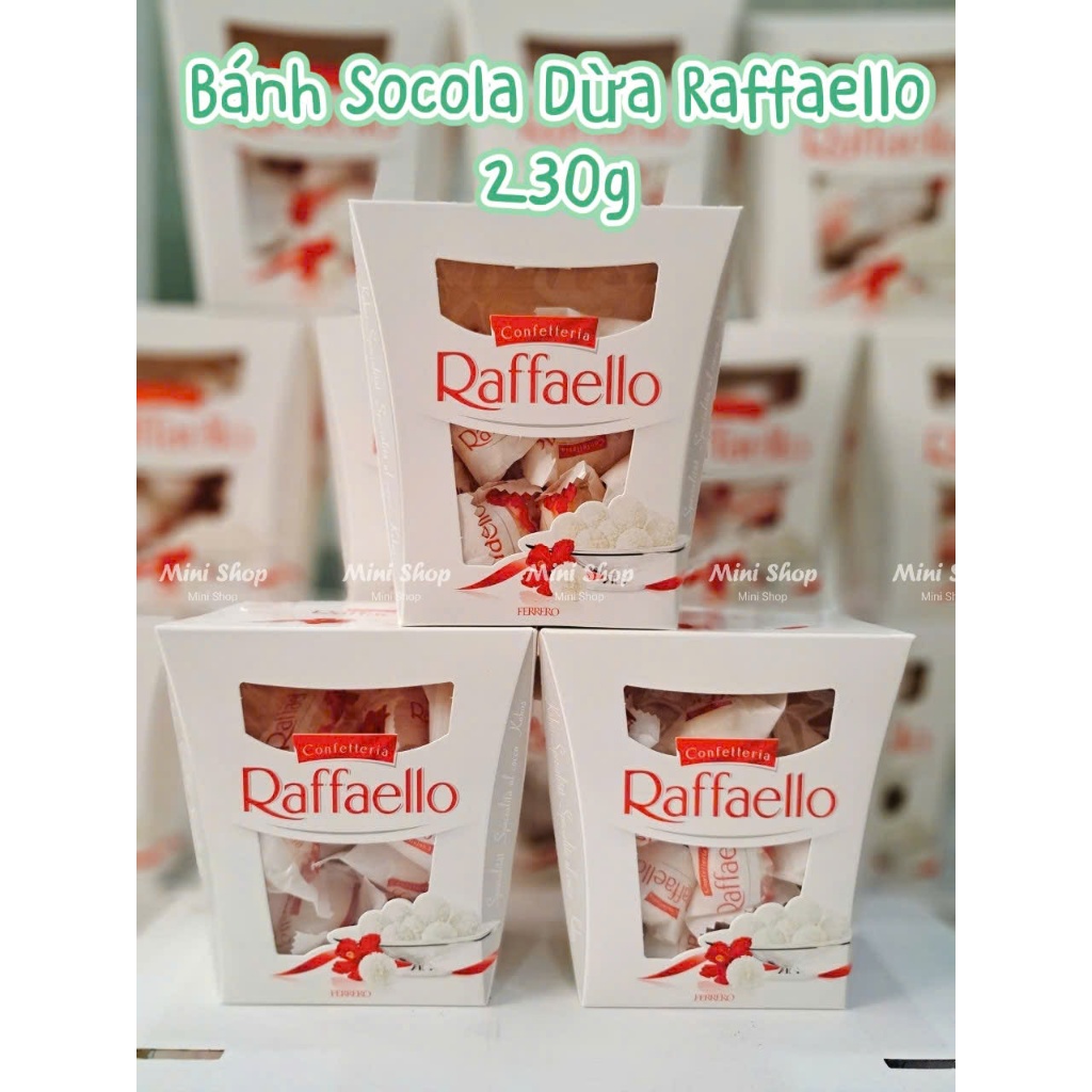 Bánh Socola hạnh nhân dừa Raffaello 230g Lý Trinh | Shopee Việt Nam