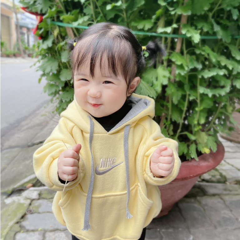(HÀNG CÓ SẴN) Bodysuit N i Ke thu đông hàng qccc nỉ bông, mũ 2 lớp cho bé trai bé gái cover Hàn Quốc