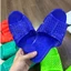 Dép Tổ Ong Người Lớn Đế Mỏng Nam Nữ Đi Trong Nhà Tắm, Văn Phòng, Dép Nhựa Mềm Đế Chống Trơn Trượt
