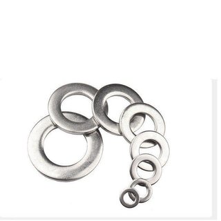 (INOX201) 50 cái M3-M12 long đen phẳng inox201