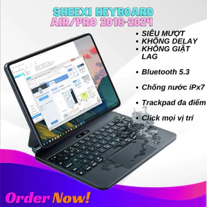 Bao da bàn phím Air/Pro 2018-2024 M1 M2 M4 M5 - Sheexi Keyboard Trackpad siêu mượt