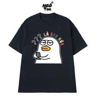 Áo Thun LÀ SAO NỮA Phong Cách Hài Hước Nơi Công Sở, Áo Thun Nam Nữ NGỐ TEE Cotton Mềm Mịn Cao Cấp