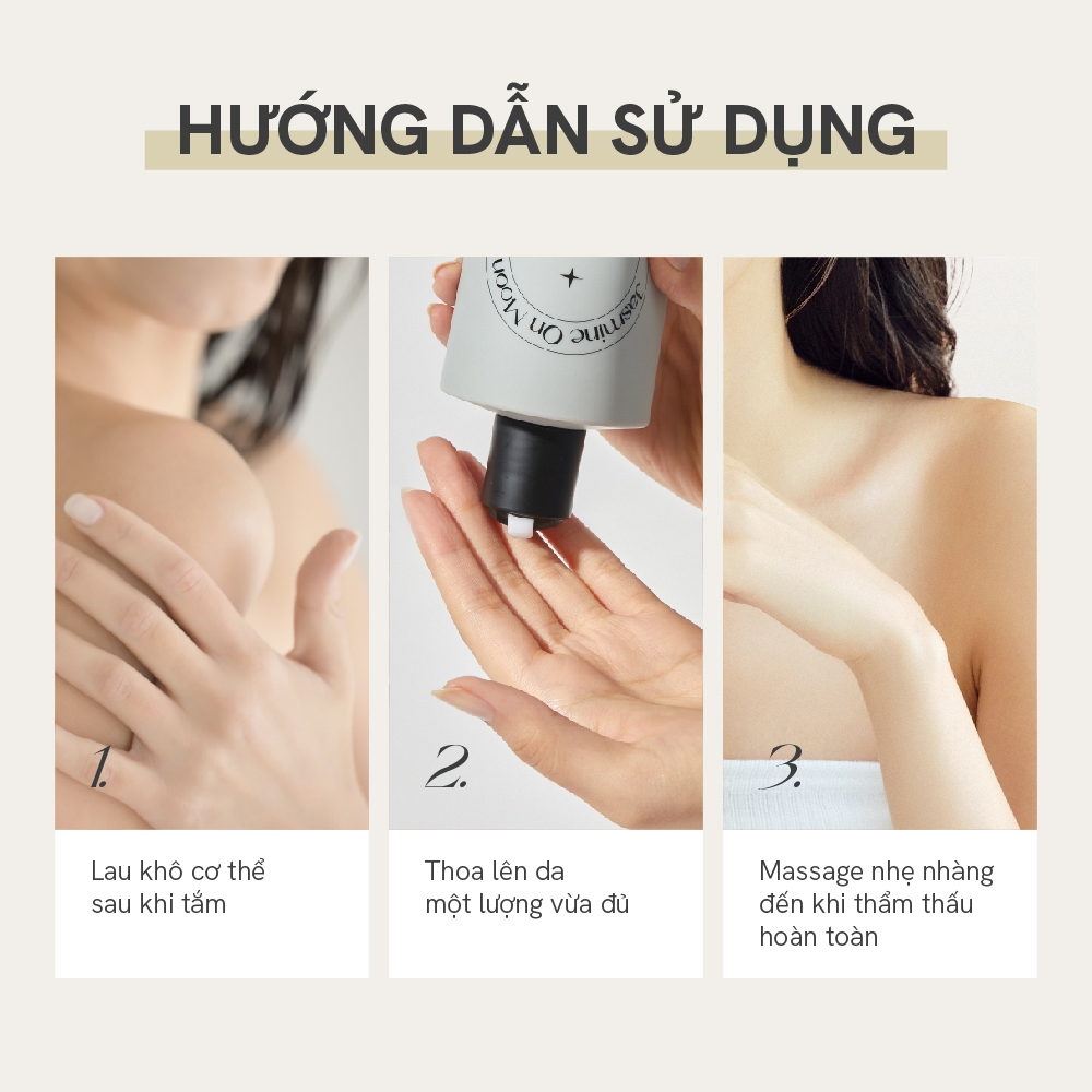Ảnh Dưỡng Thể Trắng Da Hương Nước Hoa Thư Giãn De Memoria Scented Whitening Body Lotion 300ml 4
