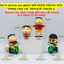 Set 6 Hộp Mù Crayon Shin Chan Cậu Bé Bút Chì MÔ HÌNH TRƯNG BÀY Shin Ủn Mông BlindBox - BỐ KHỦNG LONG