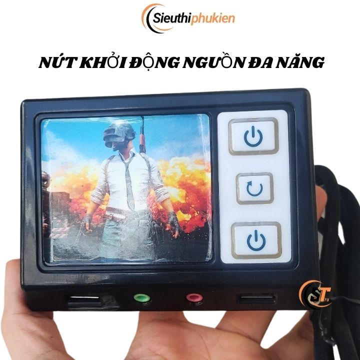 Nút Nguồn khởi động Gnet Đa năng (power, Reset, 2 USB, 2 jack 3.5 ...
