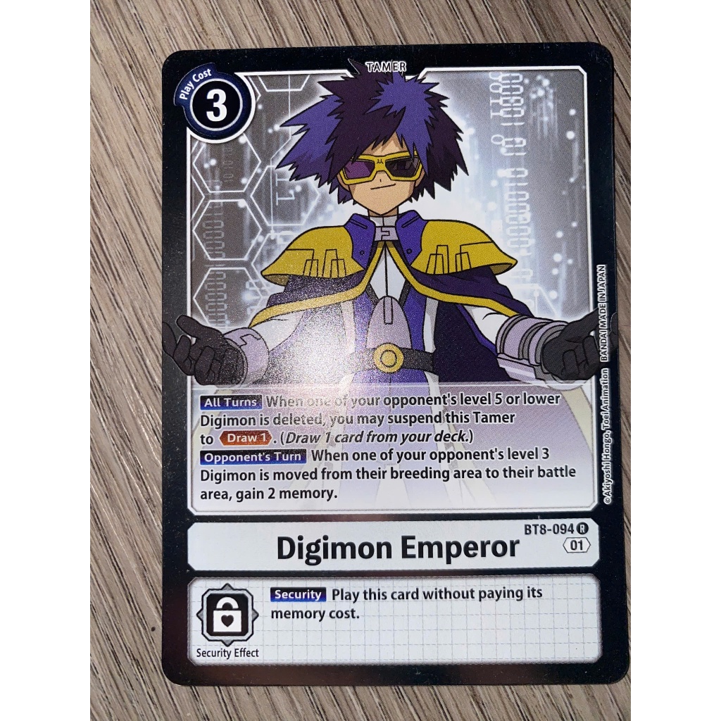Digimon Card Game ] 01 th tr chi Digimon Emperor - New Awakening (BT08)  | Shopee Vit Nam