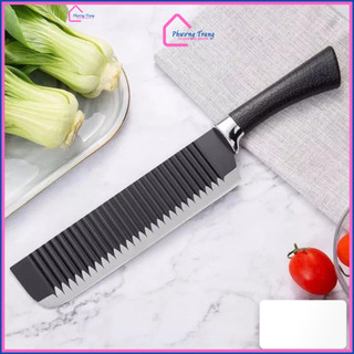 [COMBO 3 DAO] Bộ 3 dao Nhật Bản thép không gỉ thân dao gợn sóng chống dính siêu bén - Phương Trang