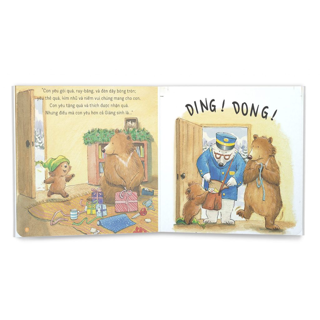 [Outlet S1] Sách gia đình - Truyện đọc dành cho bé - I love you to the moon and back - Finybooks
