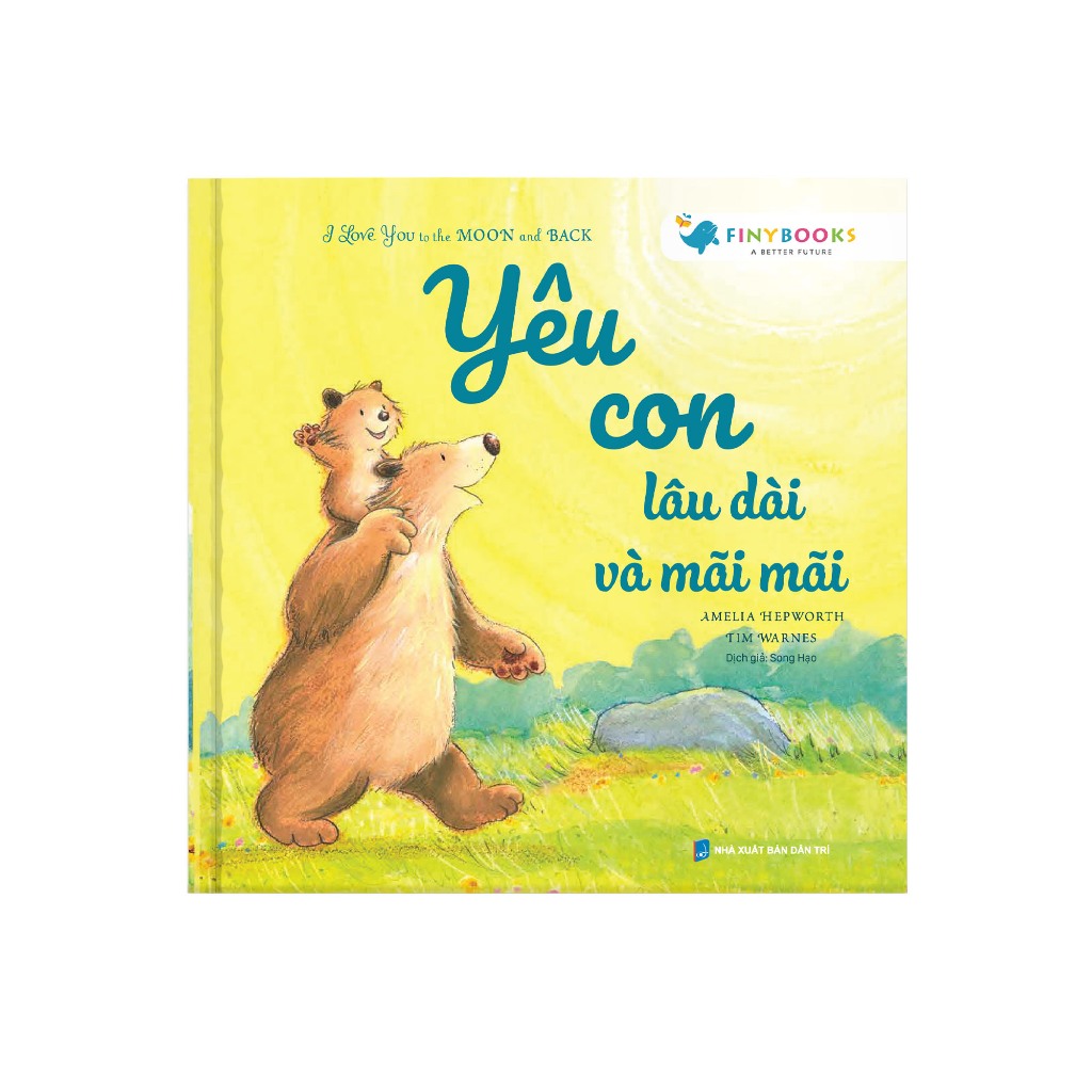 [Outlet S1] Sách gia đình - Truyện đọc dành cho bé - I love you to the moon and back - Finybooks
