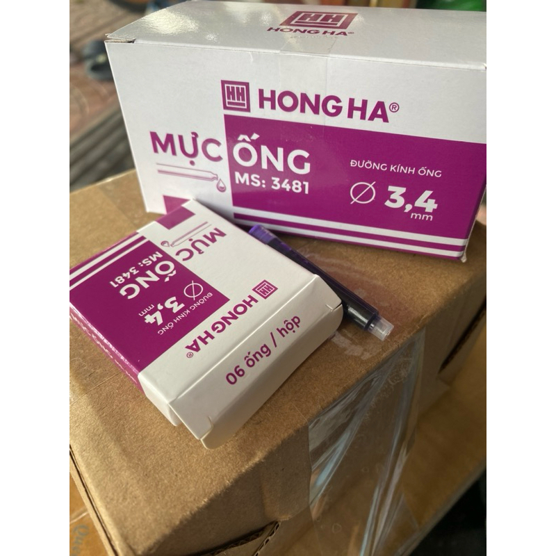 Hộp Mực ống Hồng Hà ( 60 ống /hộp ) 3.4mm | Shopee Việt Nam