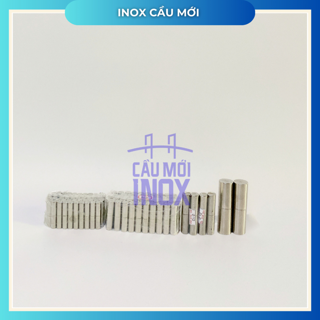 Bản lề cối tiện inox 304, kích thước D8-D10-D16-D19-D21-D24 Trung Quốc, D12-D16-D22-D24 Việt Nam