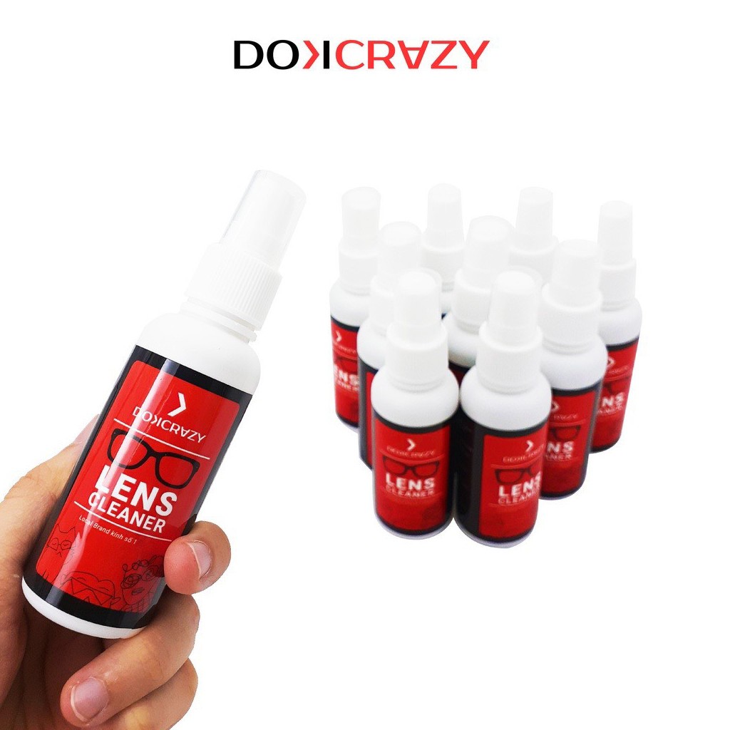 Ảnh Nước xịt rửa mắt kính chuyên dụng DOKCRAZY phụ kiện lau kính an toàn, đa năng 60ml 3