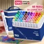 Bút Màu Acrylic Marker Túi Vải Cao Cấp Deli - Bút Sơn Màu Acrylic Tô Vẽ Trên Mọi Chất Liệu Không Thấm Nước - Đi Nét DIY