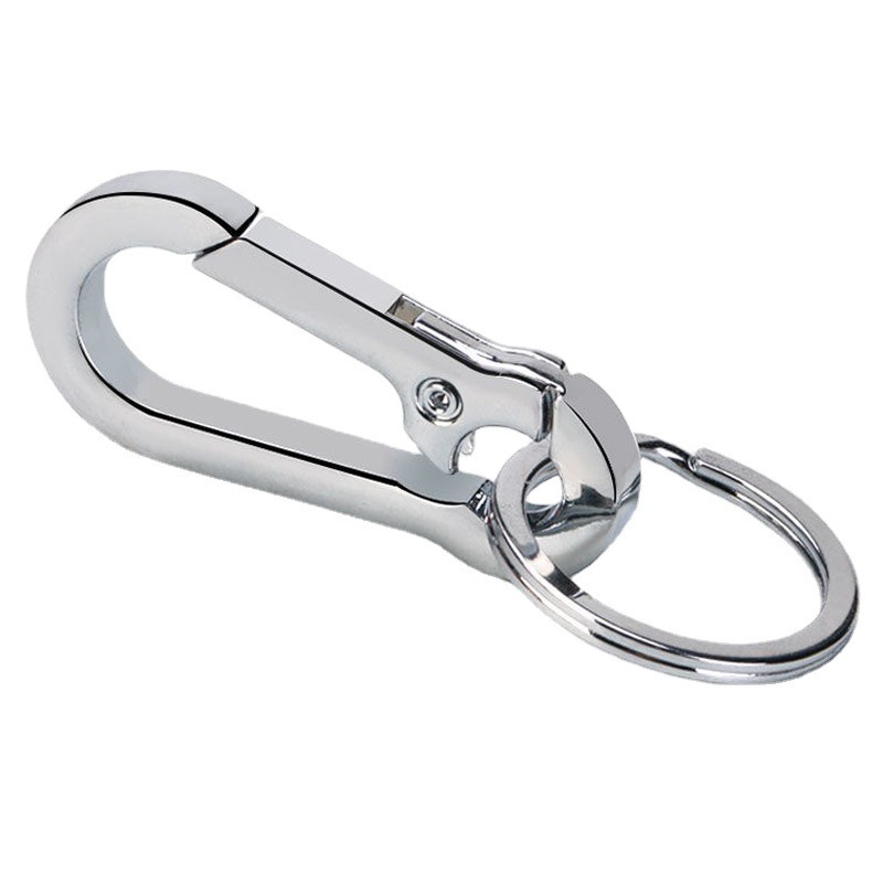 SET 5 Móc Khóa Cài Thắt Lưng Cho Nam Treo Chìa Khóa Xe Chất liệu Inox không gỉ siêu bền đẹp
