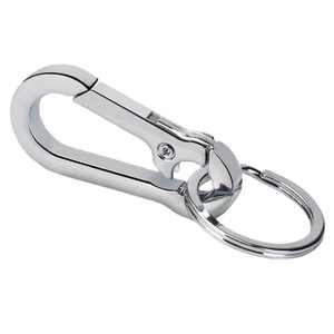 SET 5 Móc Khóa Cài Thắt Lưng Cho Nam Treo Chìa Khóa Xe Chất liệu Inox không gỉ siêu bền đẹp