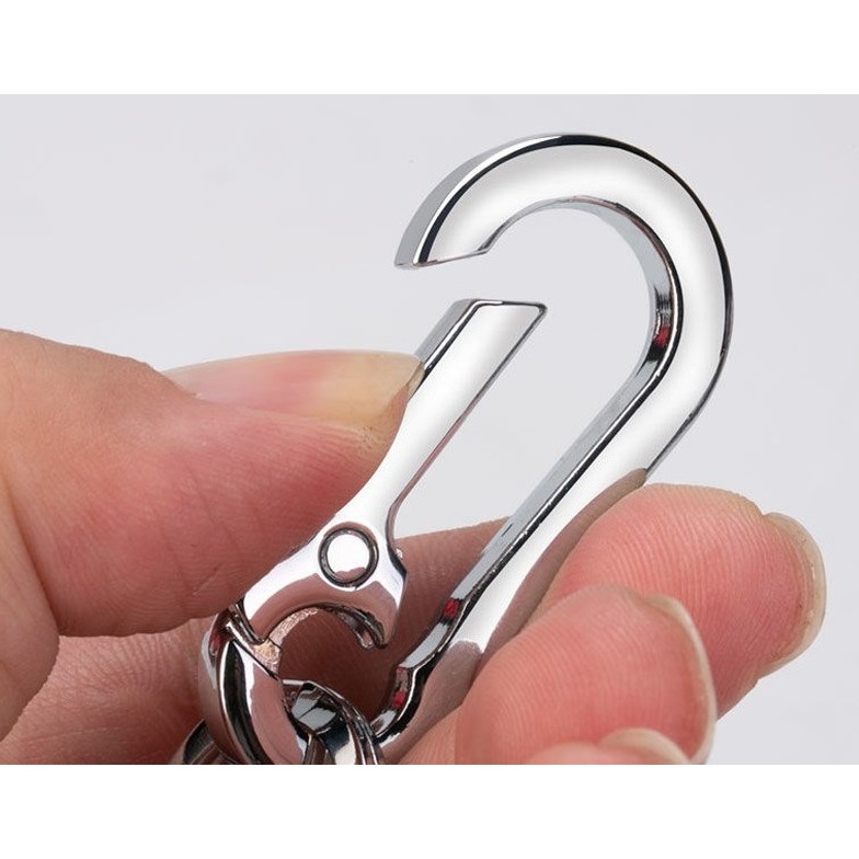 SET 5 Móc Khóa Cài Thắt Lưng Cho Nam Treo Chìa Khóa Xe Chất liệu Inox không gỉ siêu bền đẹp