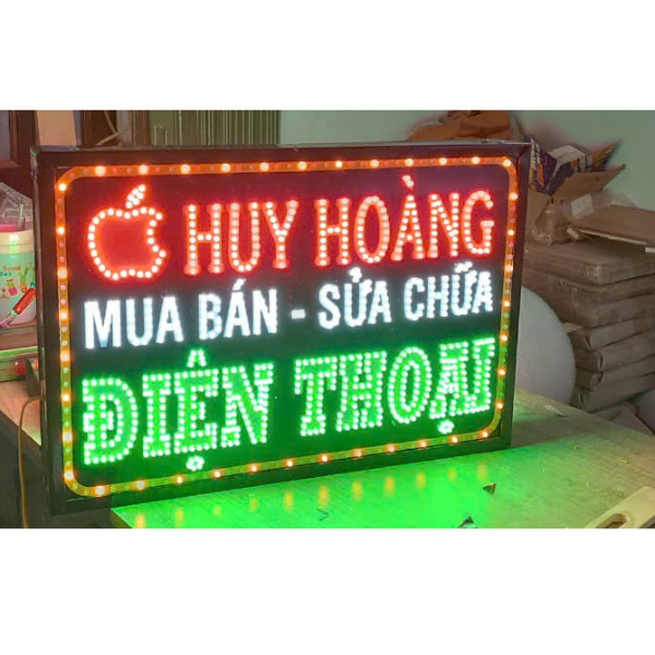 Bảng Đèn Led Ruồi Biển Hiệu Led Xi Nhan Nhấp Nháy Nhiều Màu Sắc Tăng ...