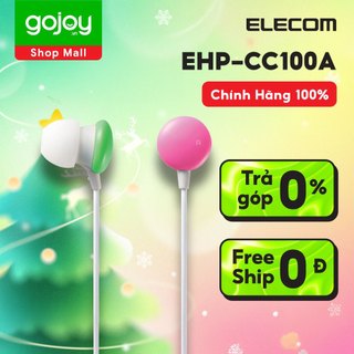 Tai nghe nhét tai Có Mic ELECOM EHP-CC100M Đủ Màu - Bảo hành chính hãng 12 tháng