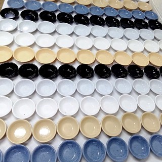 30 chén chấm nhựa melamine đựng nước tương, nước mắm, gia vị nhựa cứng nhiều màu