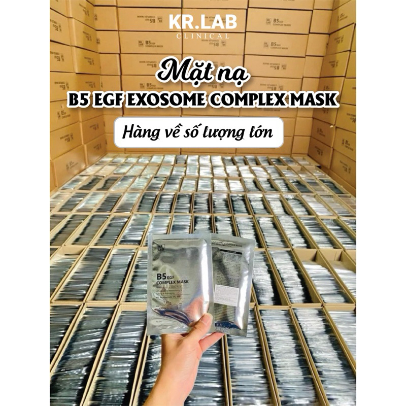 Combo 30-50 miếng Mặt nạ Kr.lab B5 EGF complex mask - hạn 2028 Hàn Quốc  IS288