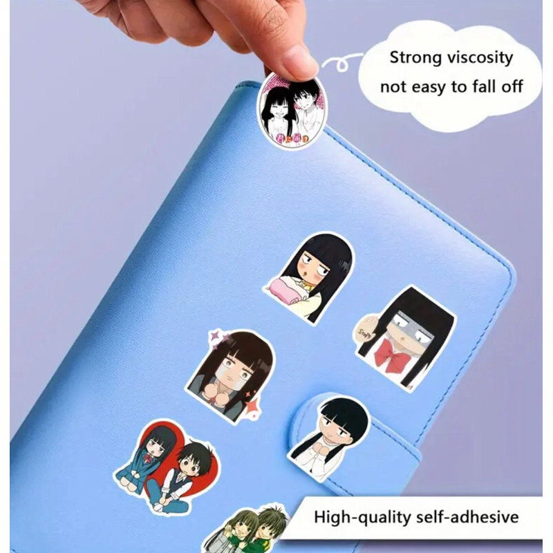 60 sticker nhân vật anime Kimi Ni todoke   trang trí sổ tay note book laptop mũ bảo hiểm chống nước tốt