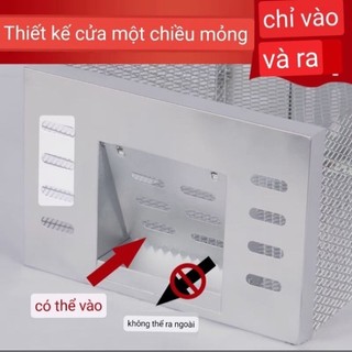 Bẫy chuột, Lồng bắt chuột, Máy bắt chuột tự động chất liệu thép không rỉ sử dụng được lâu dài