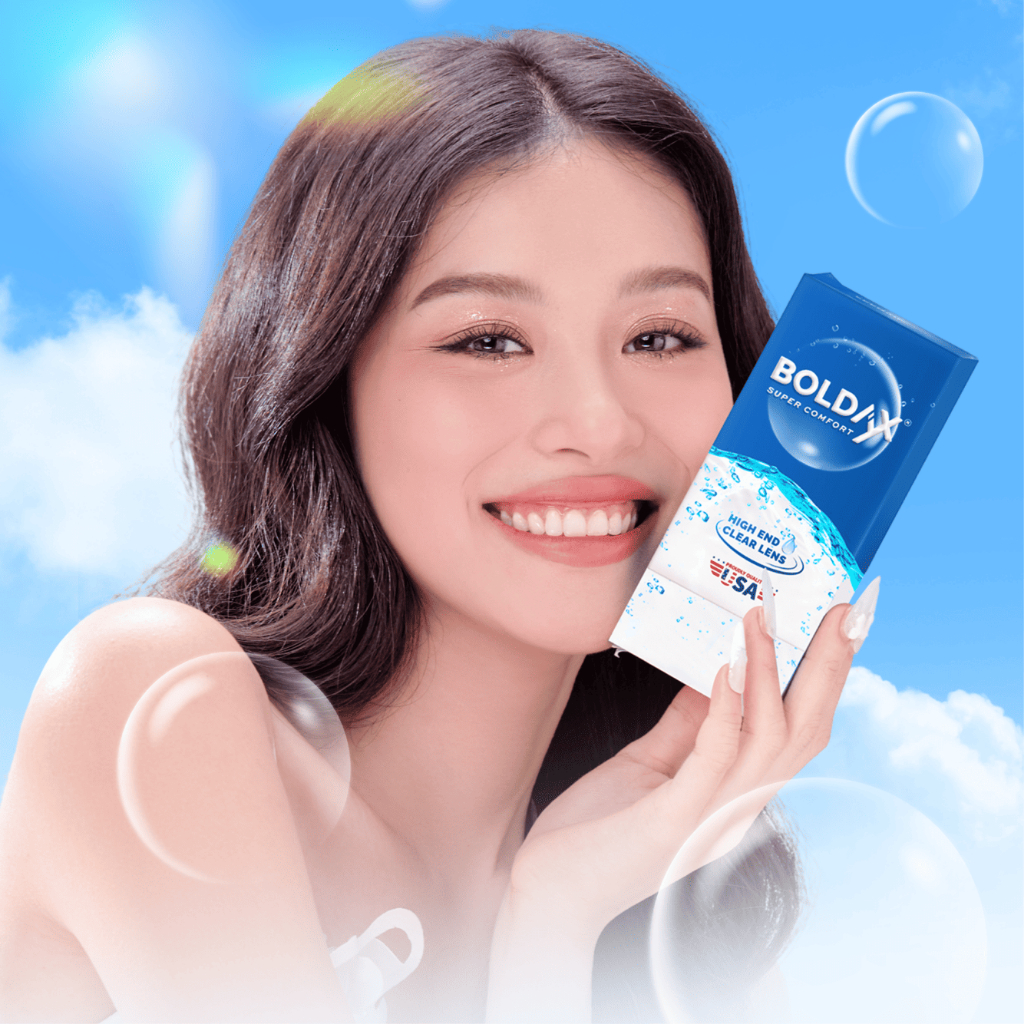 Ảnh Lens trong veo tinh khiết BOLDAX cho phái đẹp 1