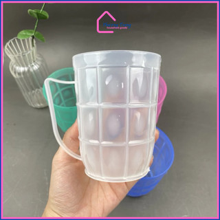 combo 5 ly nhựa uống bia, ly nhựa uống nước,ly nhựa mãng cầu có quai - Phương Trang