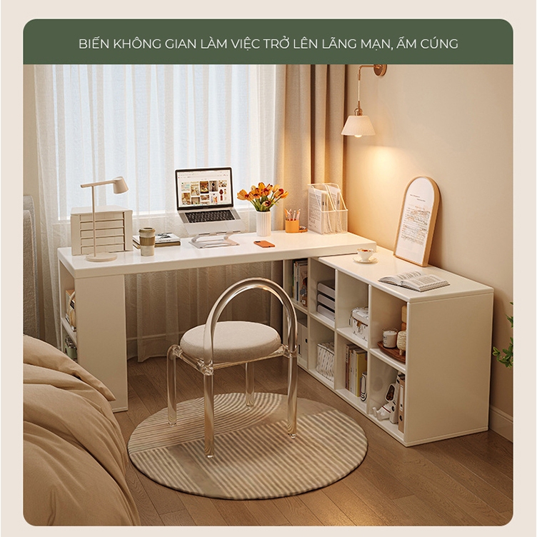 Đánh Giá Bàn Làm Việc Kèm Giá Sách IGA GP368: Tiện Lợi, Hiện Đại