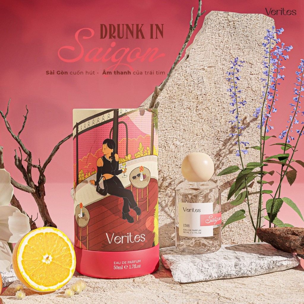 Ảnh Bộ Sưu Tập 3 Hương Nước Hoa Nữ VERITES The City of Love 10ml 2