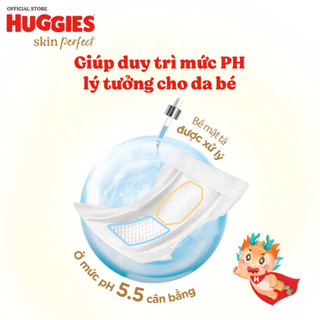[Mẫu 2mm] Tã/Bỉm Quần Huggies Skin Perfect Với 2 Vùng Thấm Riêng Biệt Size M/L/XL/XXL - Lucie's Mom