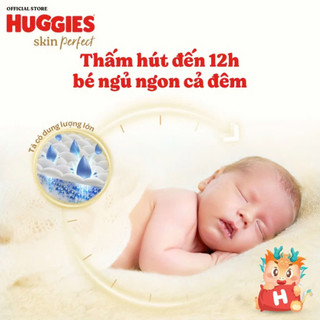 [Mẫu 2mm] Tã/Bỉm Quần Huggies Skin Perfect Với 2 Vùng Thấm Riêng Biệt Size M/L/XL/XXL - Lucie's Mom