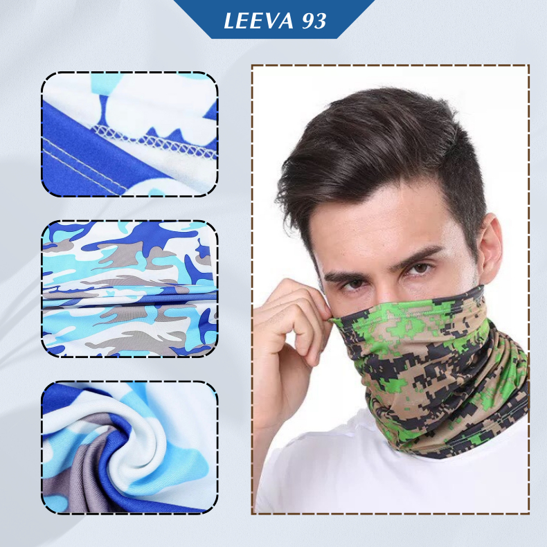 Khăn ống đa năng cao cấp, chống nắng, tiu UV, cực tím, khăn đi phượt, chống bụi, gió, vải mềm dày dặn - M04