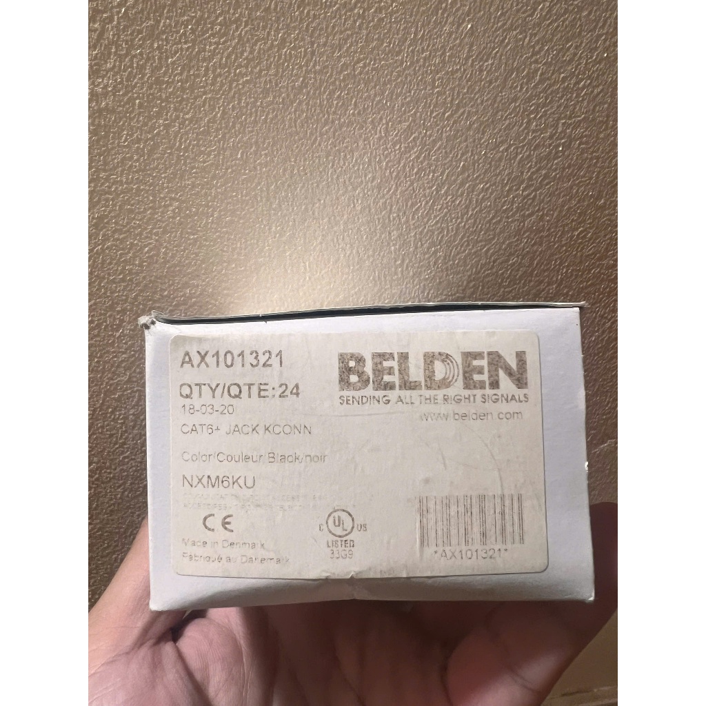 Đầu nối cáp mạng cat 6 Belden AX101321(Hàng chính hãng) | Shopee Việt Nam