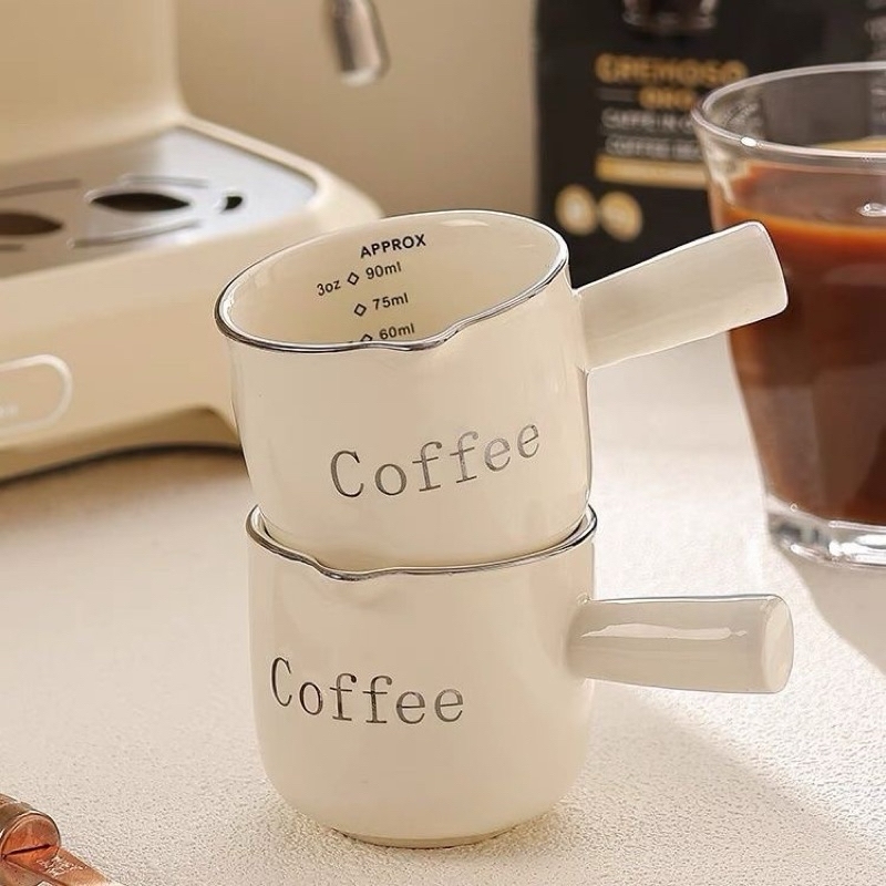 Cốc cafe mini dày dặn, tráng gương cực đẹp