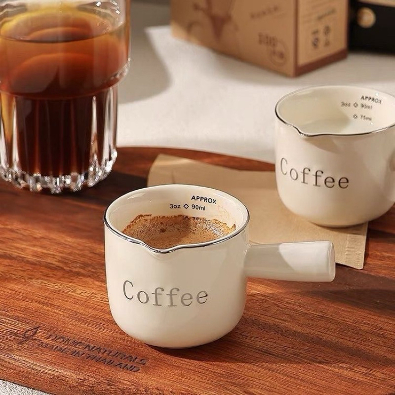 Cốc cafe mini dày dặn, tráng gương cực đẹp