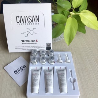 Set Dưỡng Trắng Da Cao Cấp Civasan Varocobin C Professional