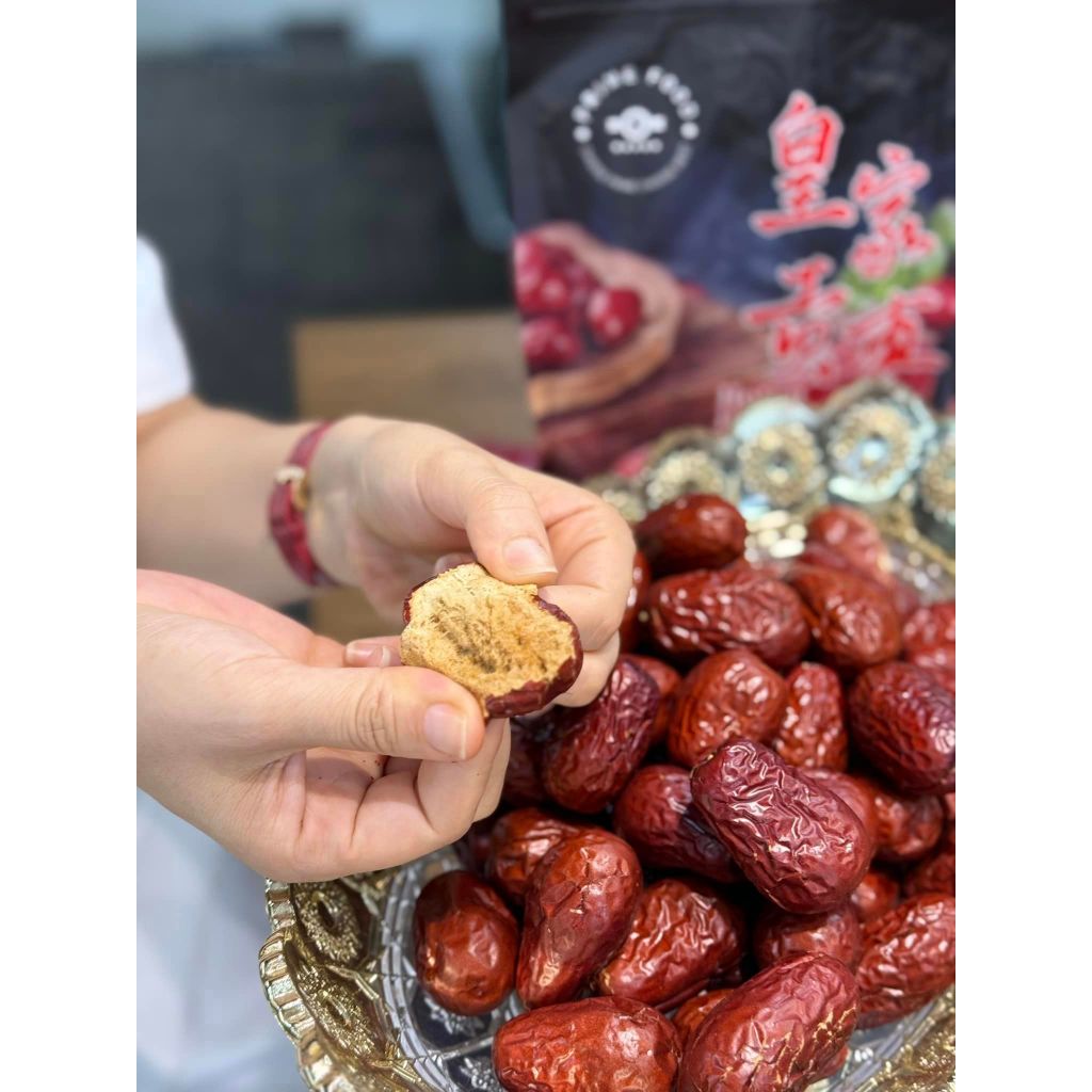 TẢO ĐÔ HOÀNG GIA Hotan Tân Cương bigsize hàng loại 1 cao cấp giúp bồi bổ sức khoẻ, hỗ trợ giấc ngủ
