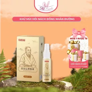 Combo 5 Xịt Khử Mùi Hôi Nách Đông Y Đồng Nhân Đường 30ml, Giảm Thâm, Kiểm Soát Mồ Hôi, Khử Mùi Hiệu Quả, Thỏ Cosmetic