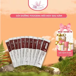 Combo 50 Gói Fougera Dưỡng Môi Mày Sau Xăm, Cung Cấp Vitamin A, D, Giúp Bong Đều Màu, Hỗ Trợ Dưỡng Ẩm, Ngăn Khô Da