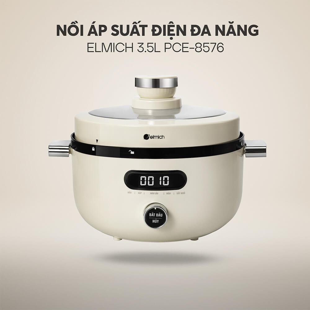 Nồi áp suất điện đa năng Elmich 3,5L PCE-8576