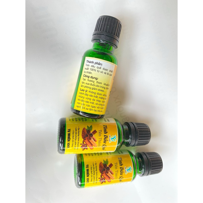 Tinh dầu quế Yên Bái lọ 20ml nguyên chất tự nhiên