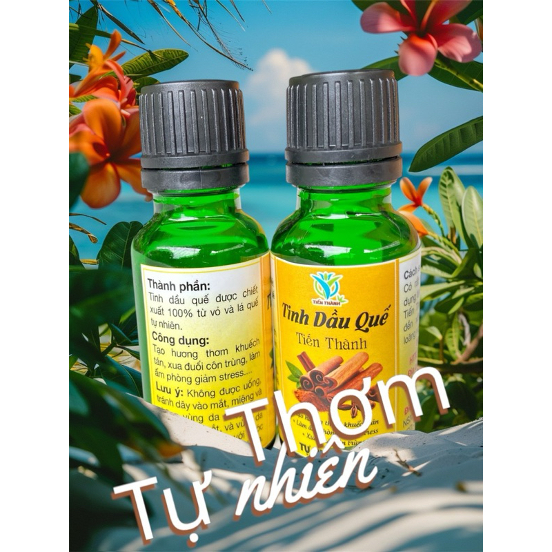 Tinh dầu quế Yên Bái lọ 20ml nguyên chất tự nhiên